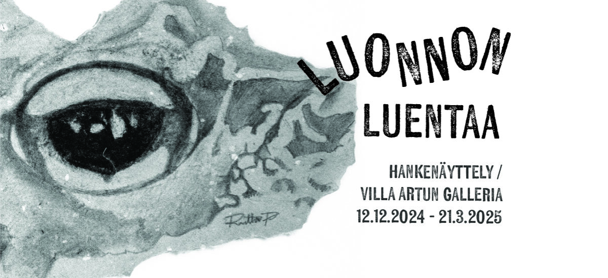 Luonnon luentaa hankenäyttely Villa Artun galleriassa 12.12.2024-21.3.2025